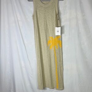 Spiritual Gangster Cream Knit Sweater Tank Dress M NWT